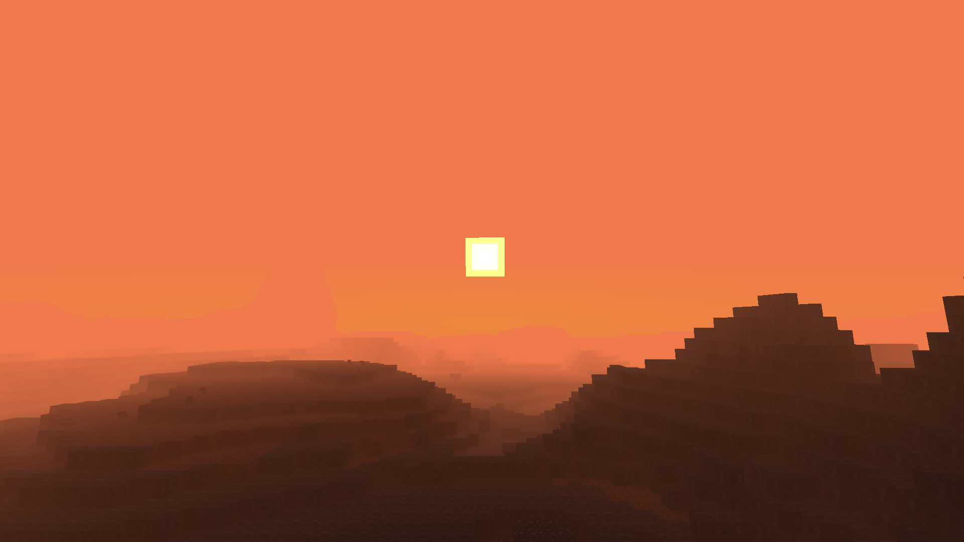 Sunrise on Mars