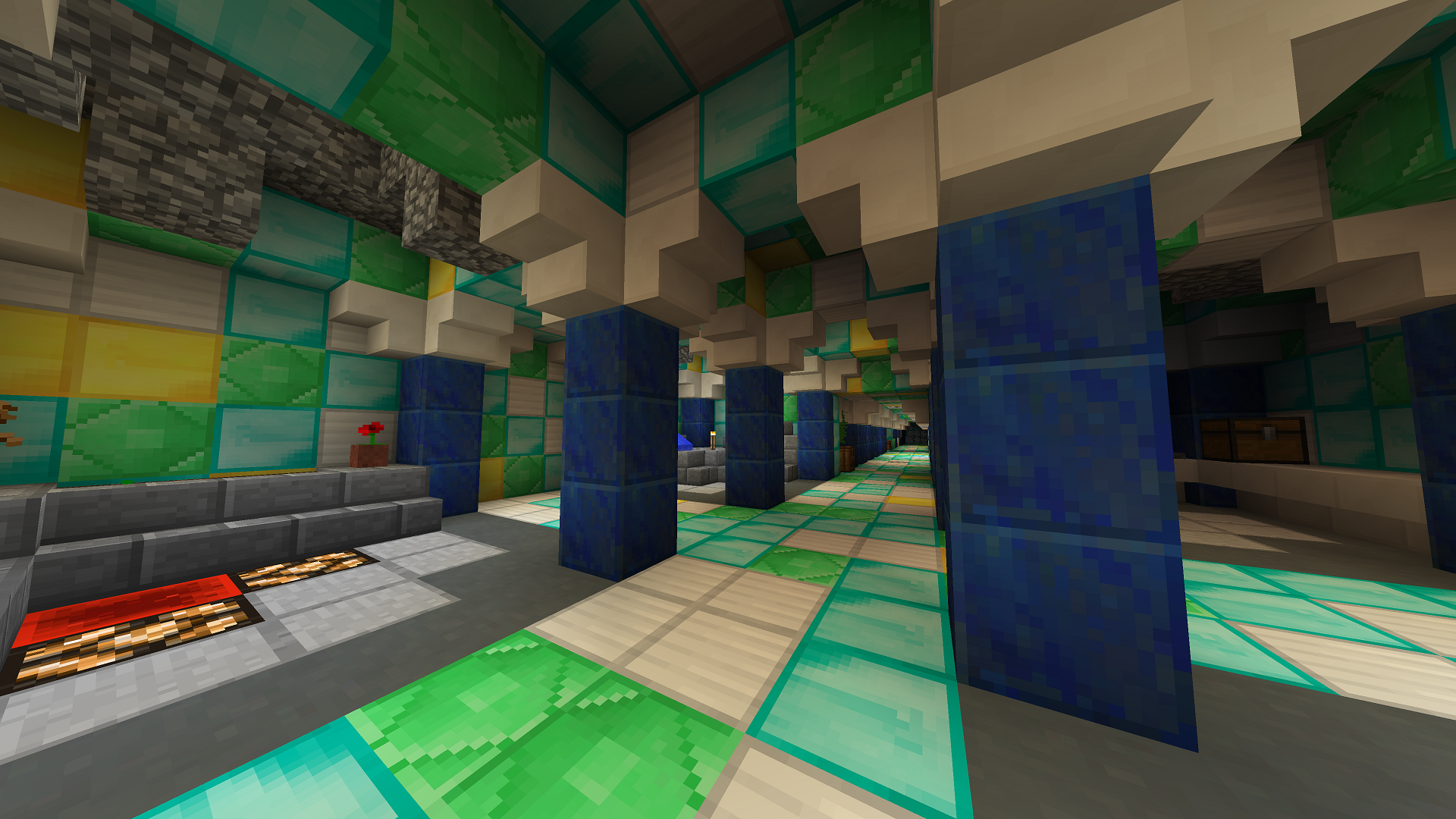 Randomized the dungeons by accident but lead to an interesting screenshot