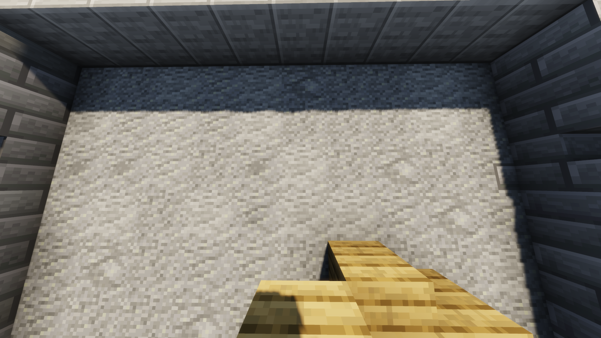 Andesite wall