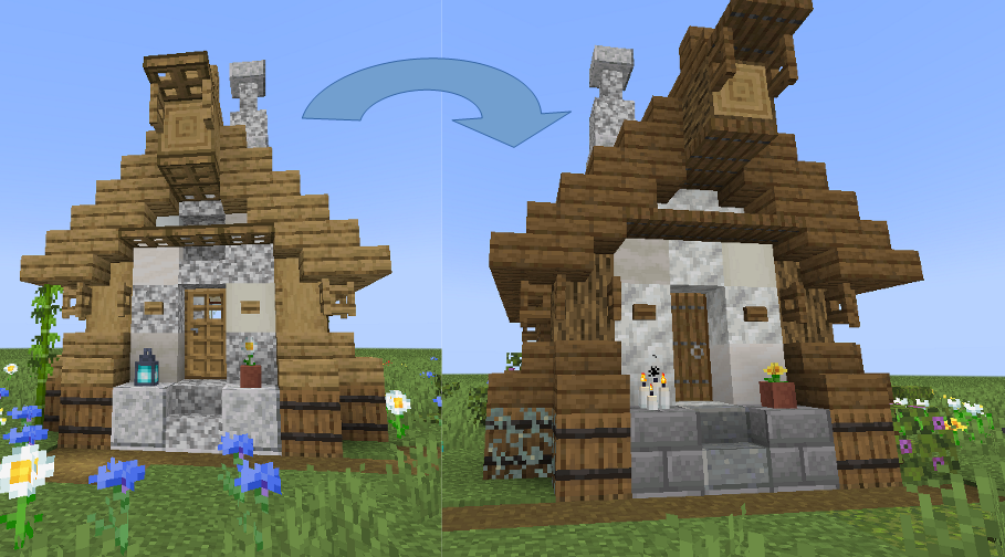 Rustic house in 1.17