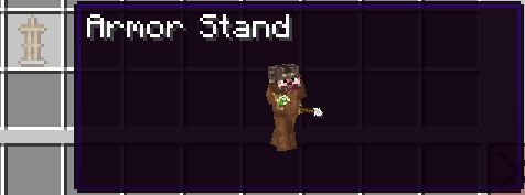 Thumbnail Displays the armor and pose too if defined in the EntityTag NBT!