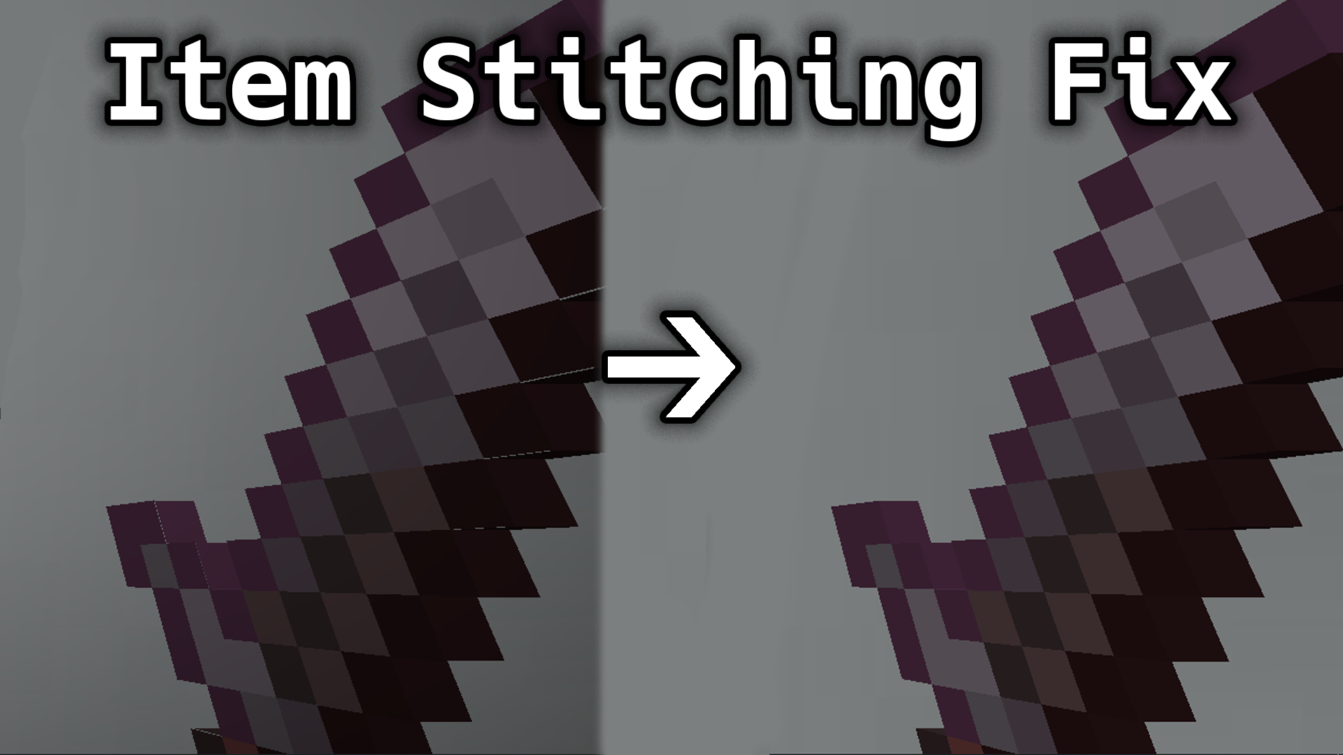 Item Stitching Fix Minecraft Mods