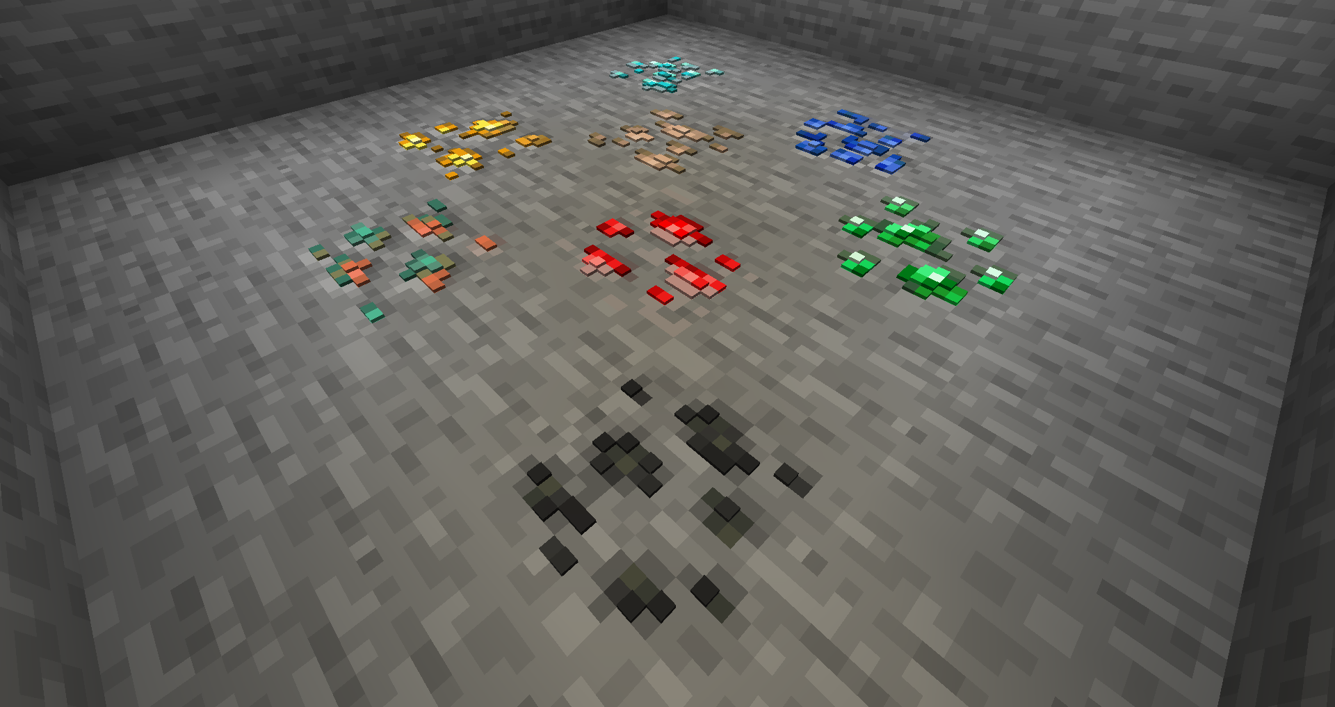 Ores 3D - Minecraft Resource Packs - CurseForge