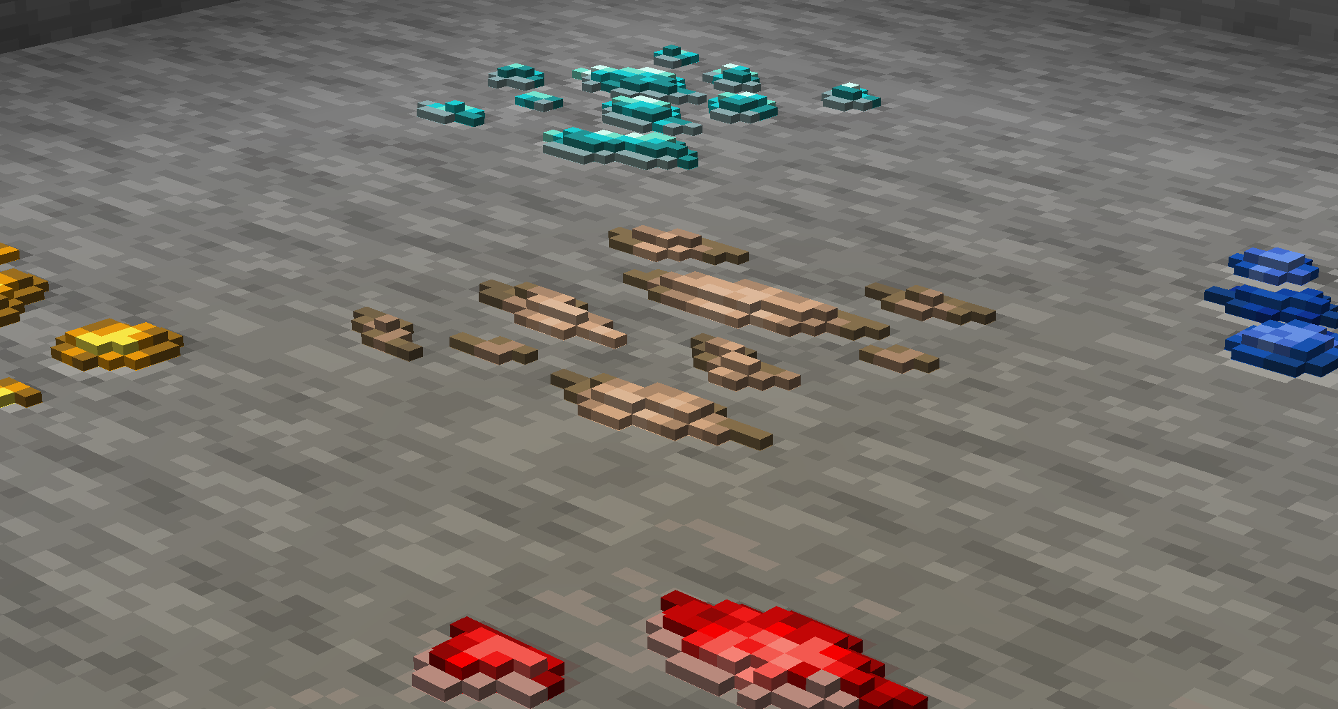 Zoomed ore variants