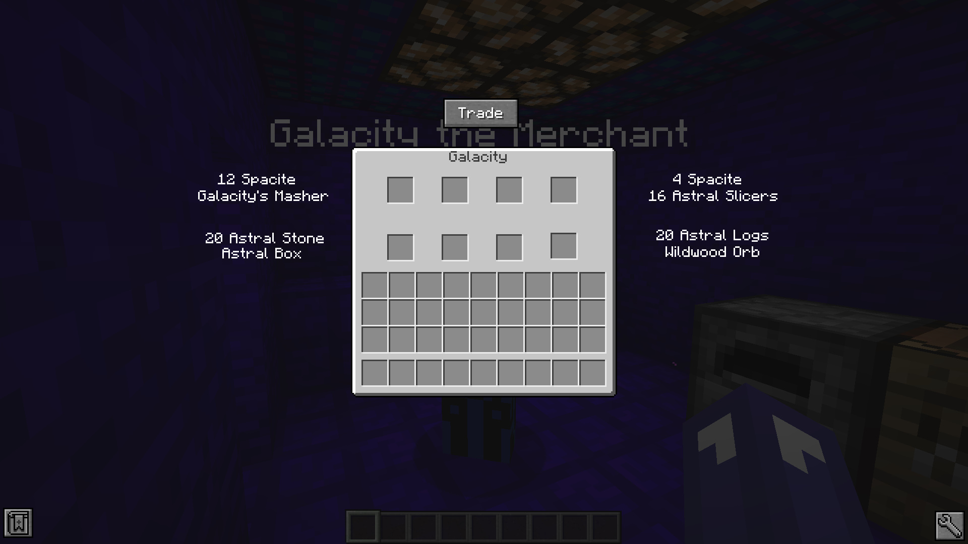 Galacity's Advanced Trading GUI