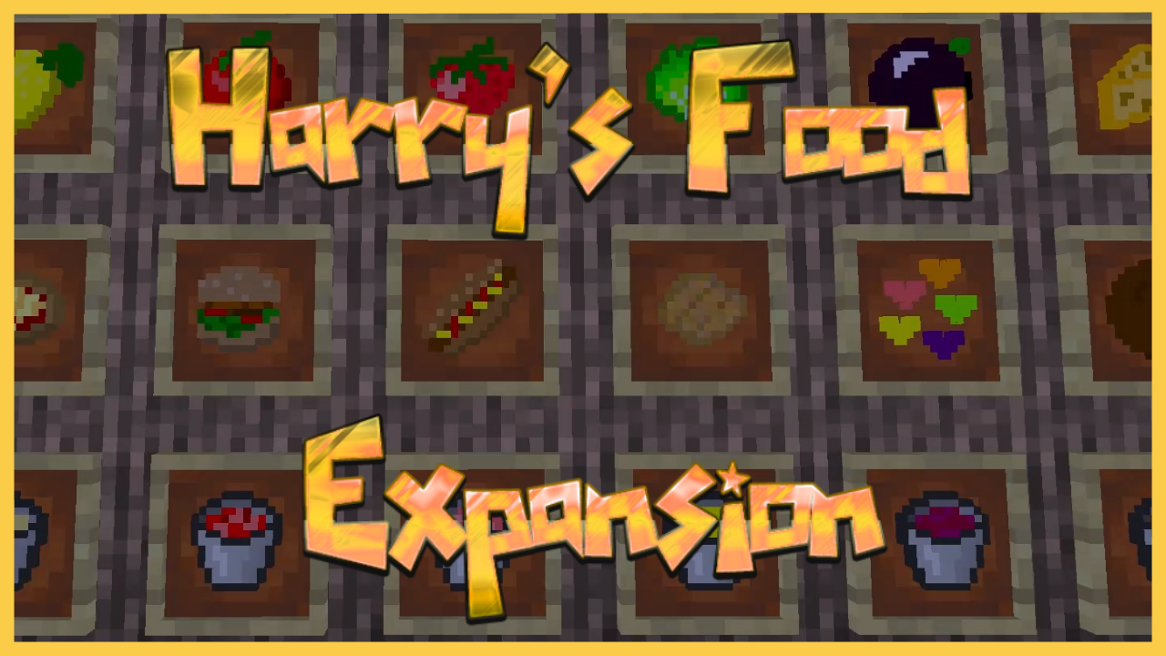 This mod adds hundreds of new foods, blocks and items!