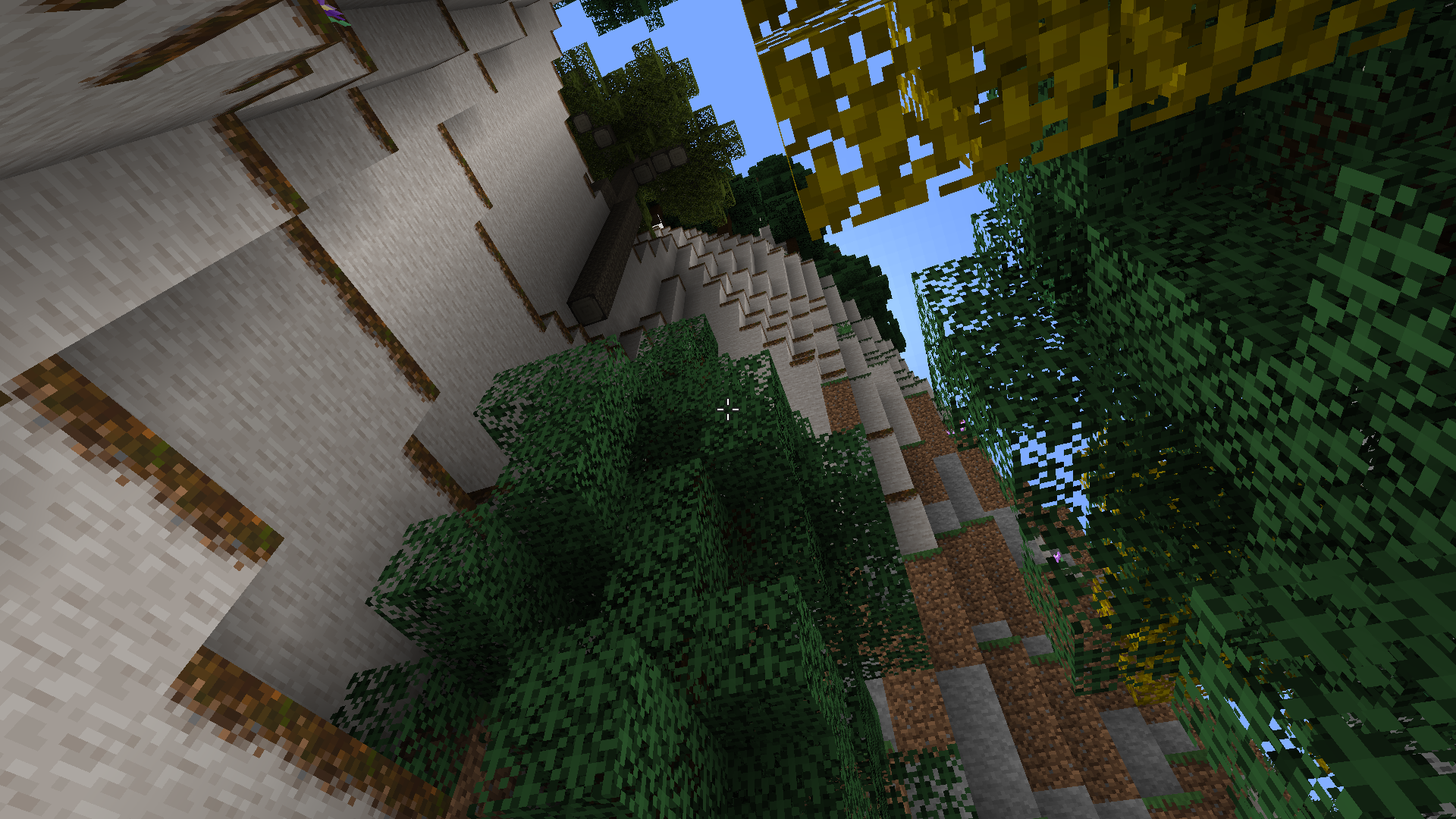 and a flying tree