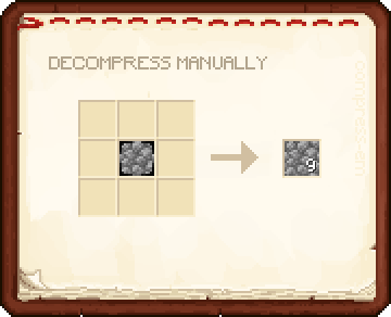 decompress-manually