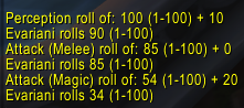 Roll messages