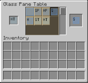 Glass Pane Table