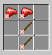 Get ready to farm in style with the Ruby Hoe - a flashy and functional tool with a glittering ruby blade.
