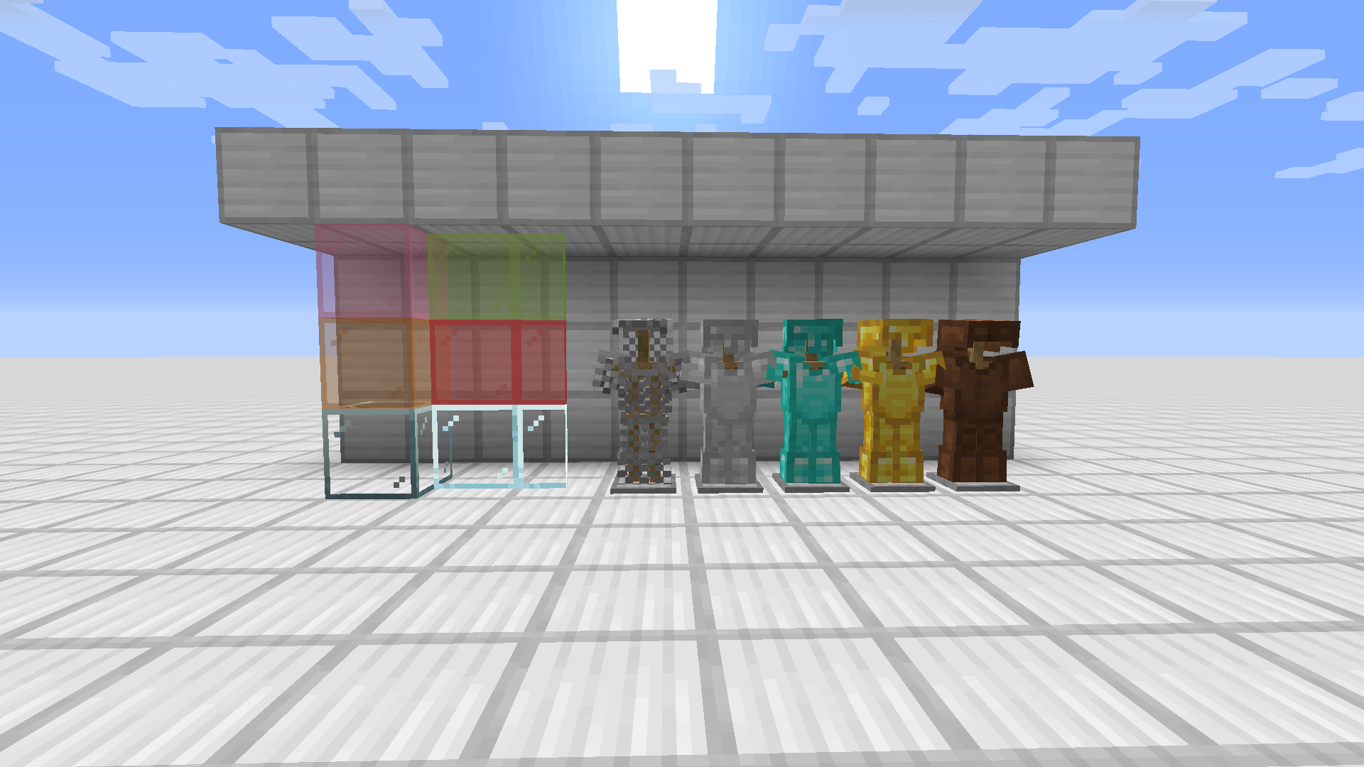 Texture Pack: Modern Armor and Glass