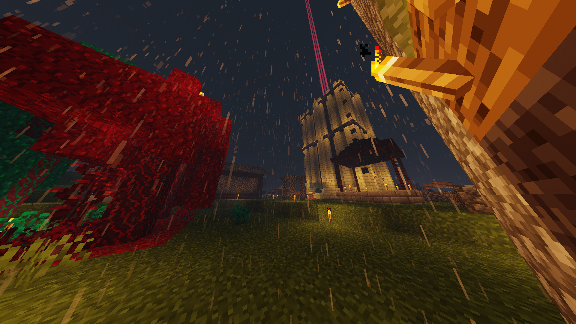 This is when there were no building block and biome addons.