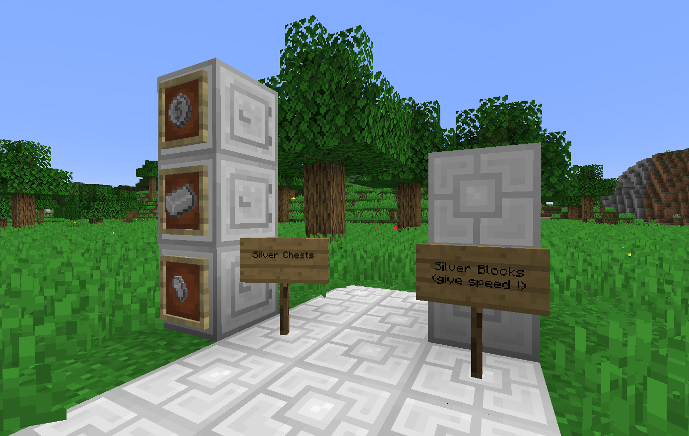 New silvers blocks and items !