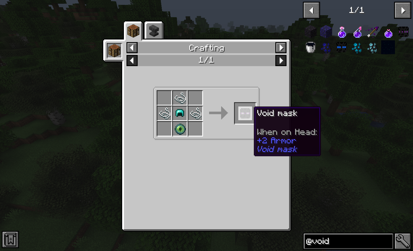 Void Mask Recipe