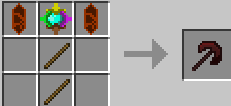 Earth pikcaxe craft