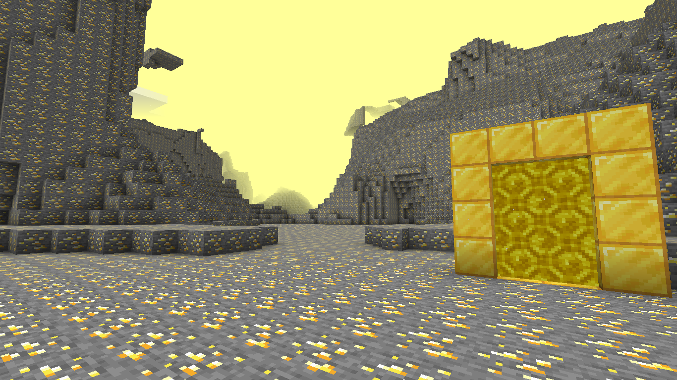 Gold Dimension Portal