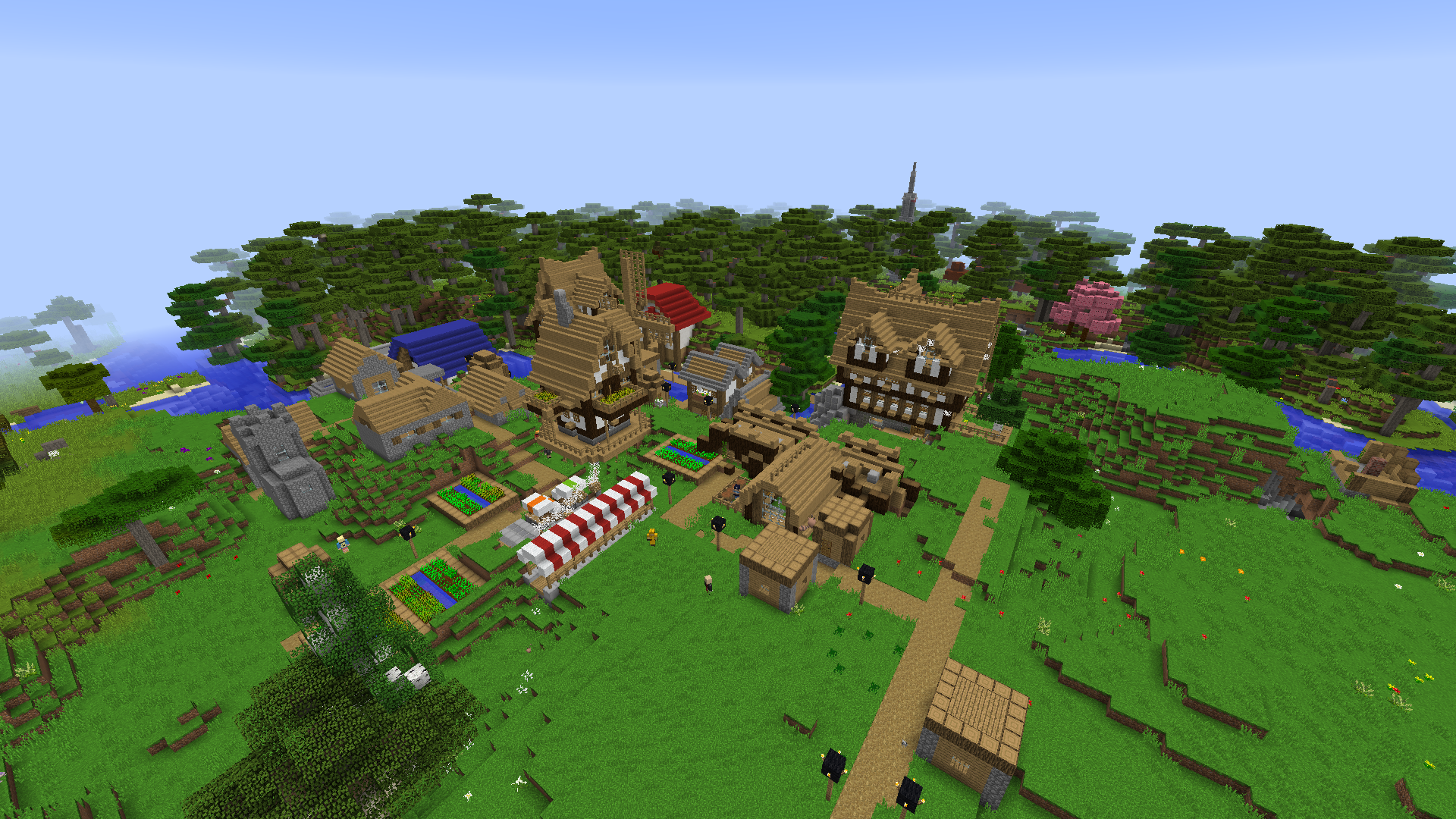 A starting Village.