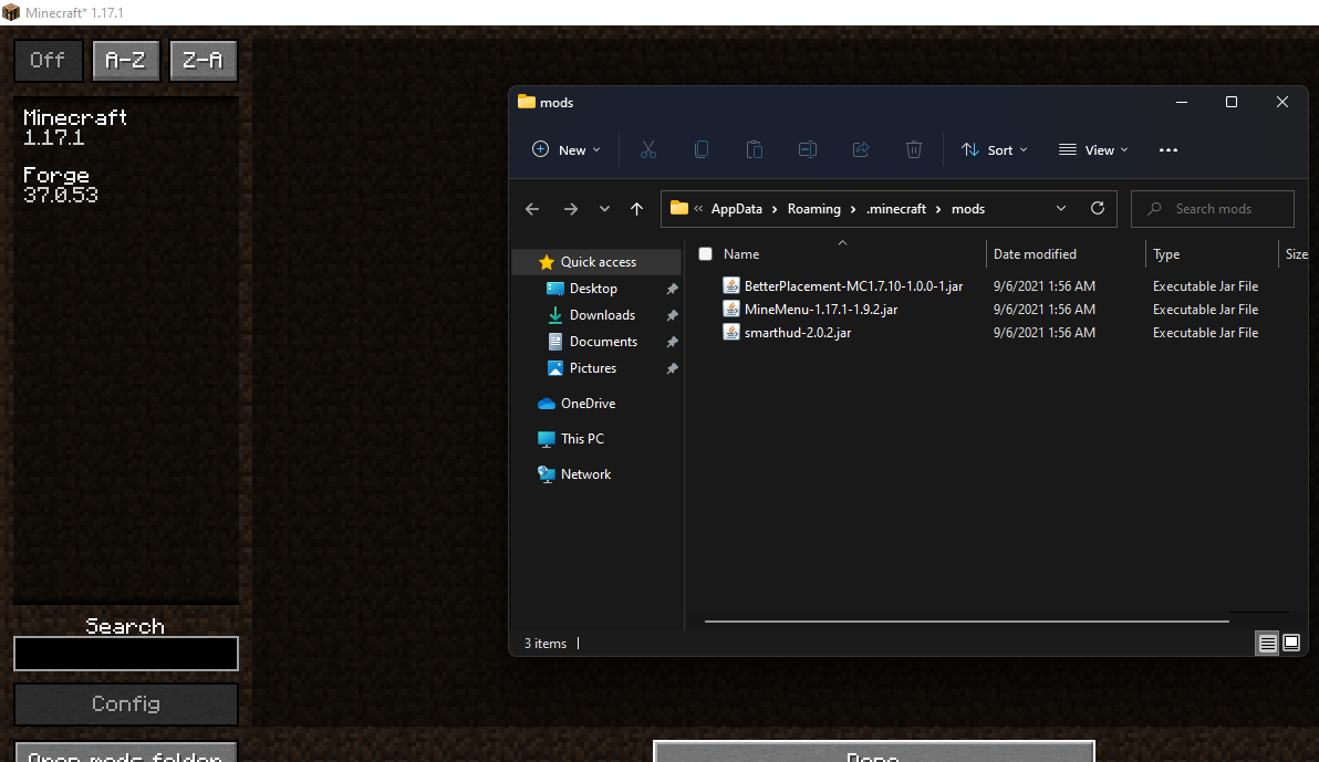 Mods wont appear. Java Mods Modding Java Edition Minecraft