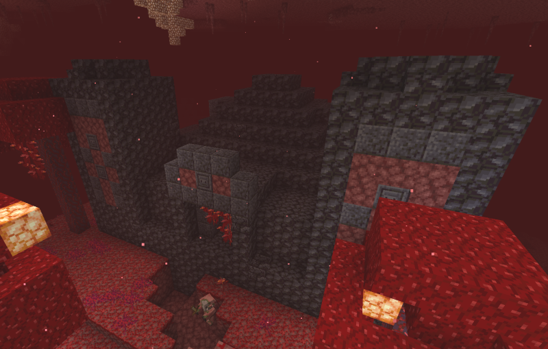 Blackstone Temple in the Nether