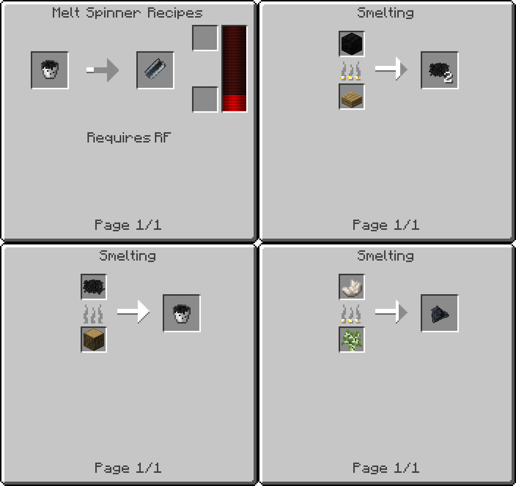 Smelting Recipes