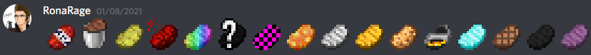 I turned the sprites into Discord emojis to showcase them side-by-side.