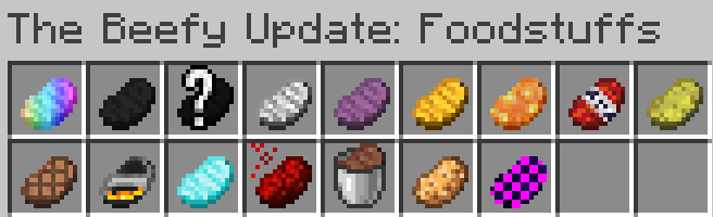 Custom Food Items