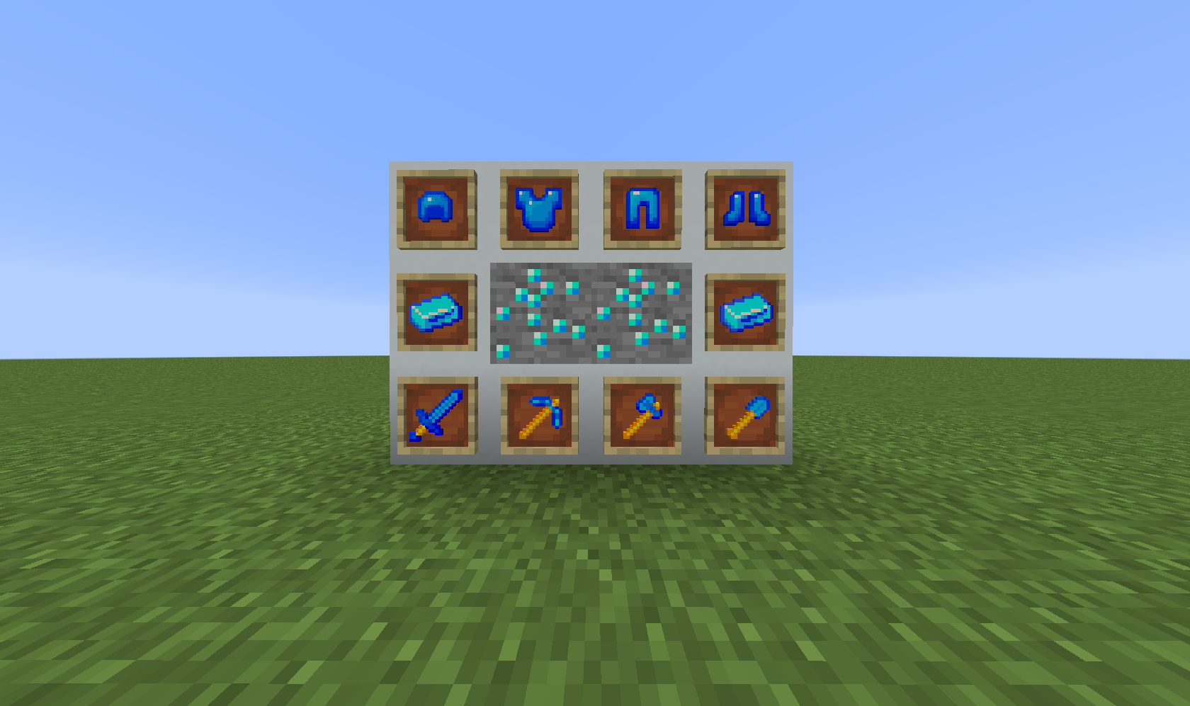 The Ultimate Ore and Ingot with its different crafts