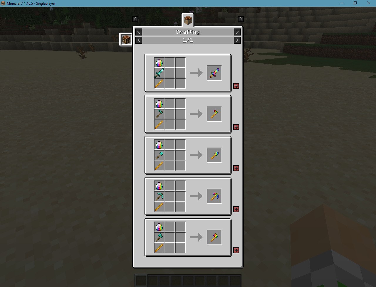 Screenshot(v. 2.3.0) - Recipe