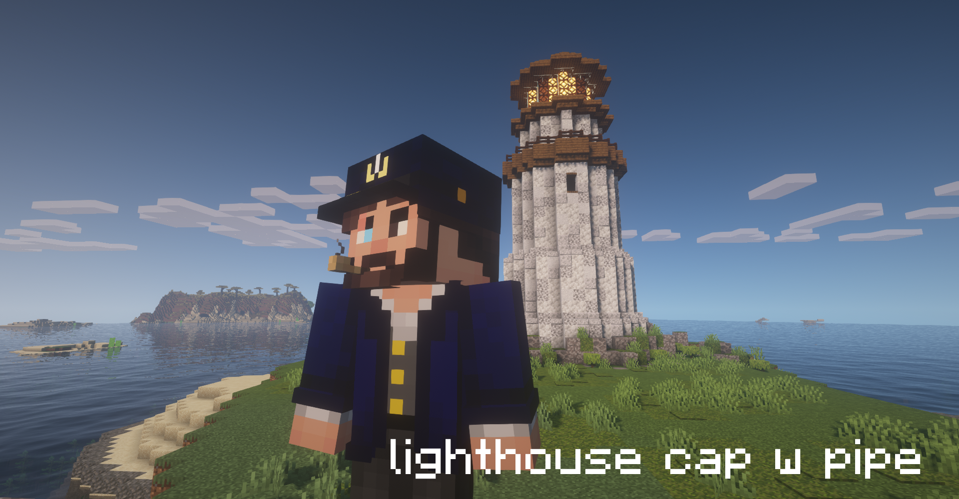 lighthouse cap w pipe