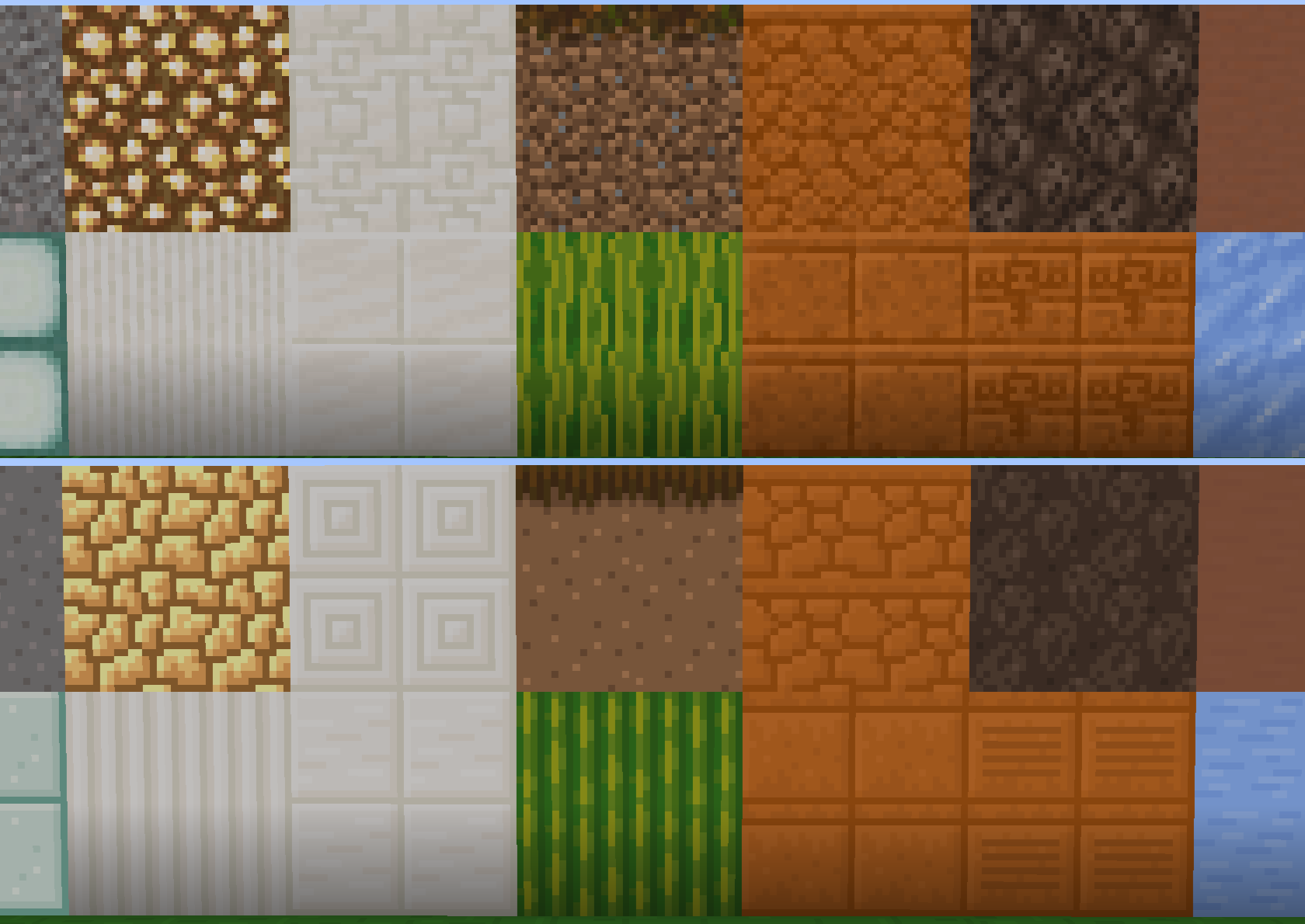 Blocks Comparison #6