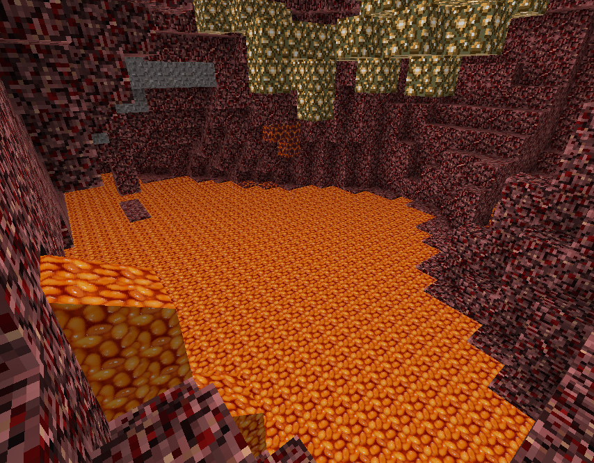 Beans/Lava In Nether 1