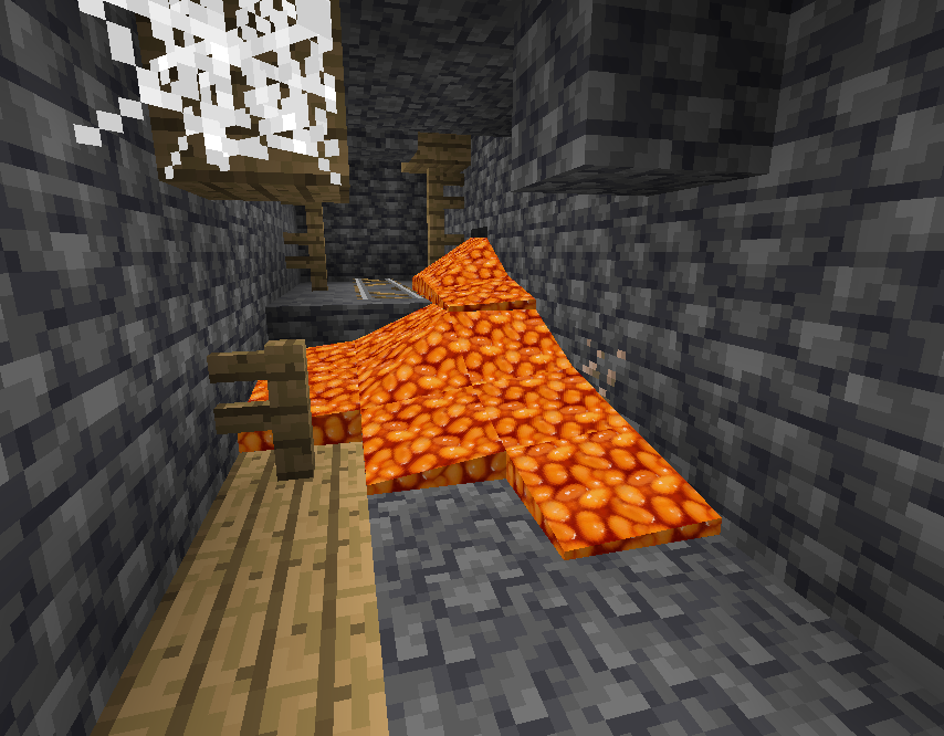 Beans/Lava In Mineshaft