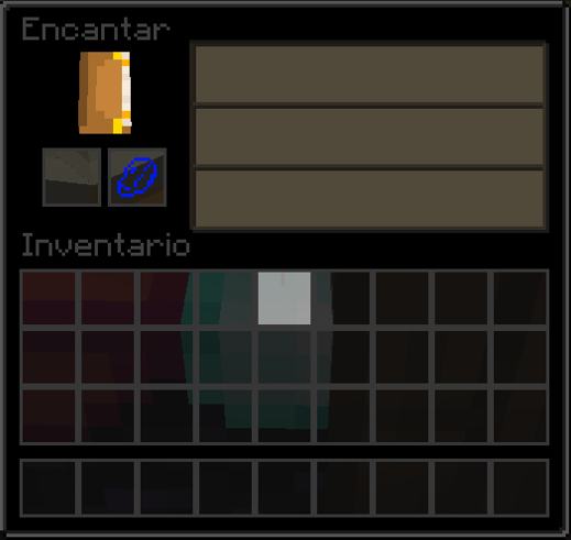 Enchanting Table UI