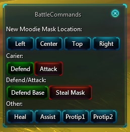 Battle Commands Main Window