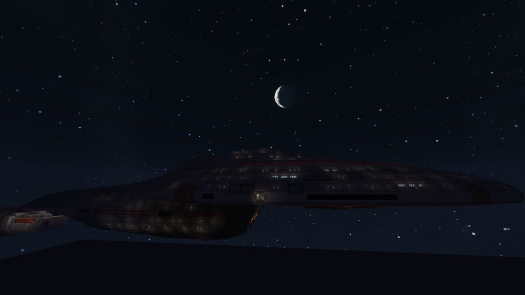 Voyager at night