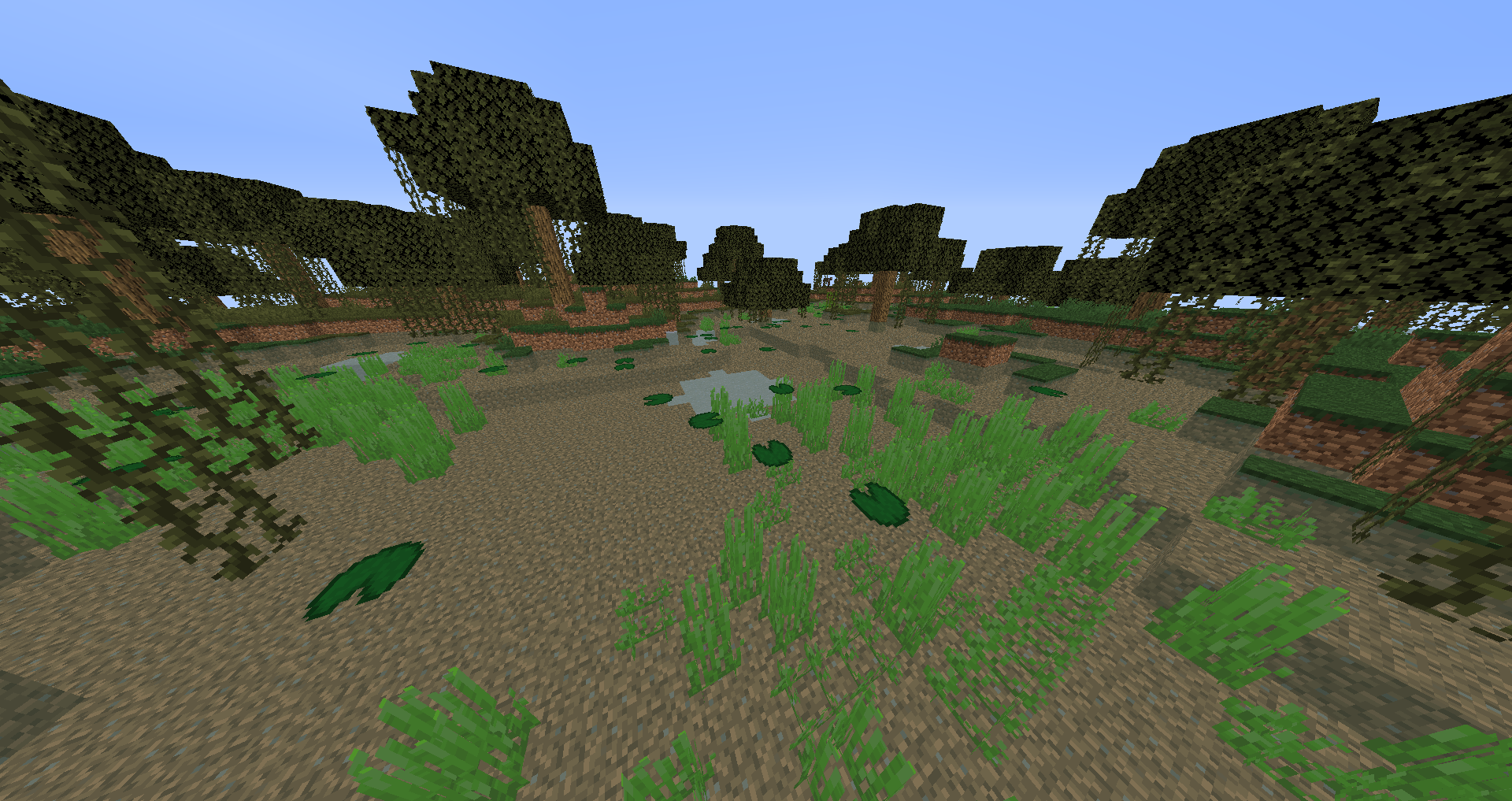 Swamp after resource pack