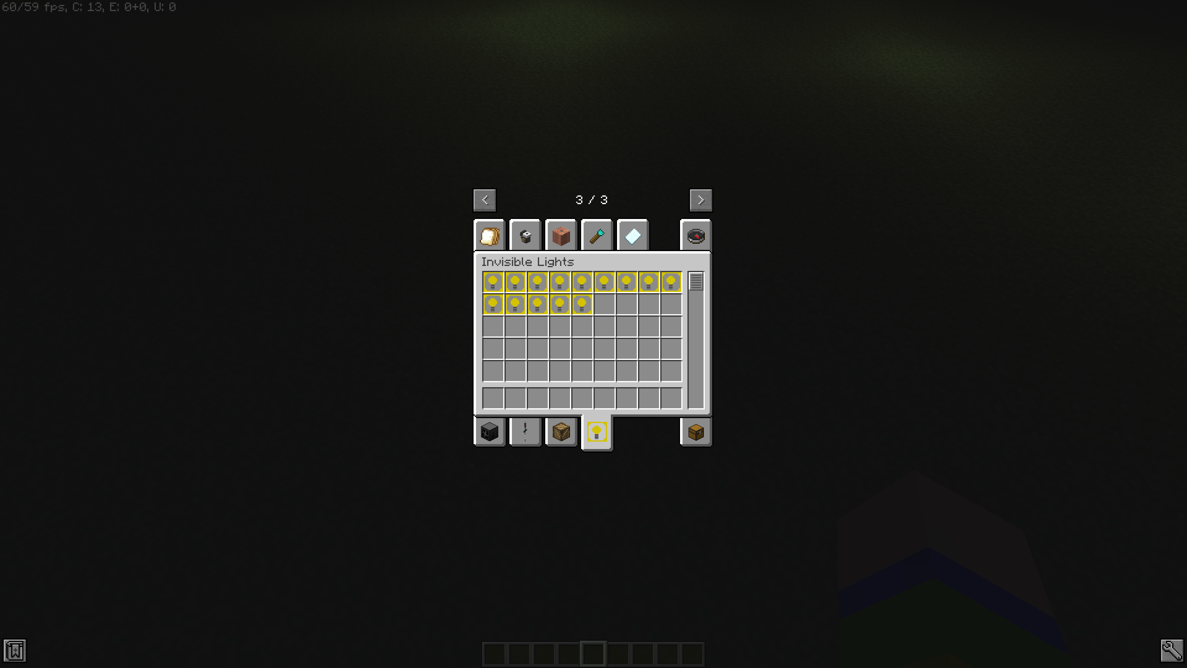 Invisible Lights Minecraft Mods