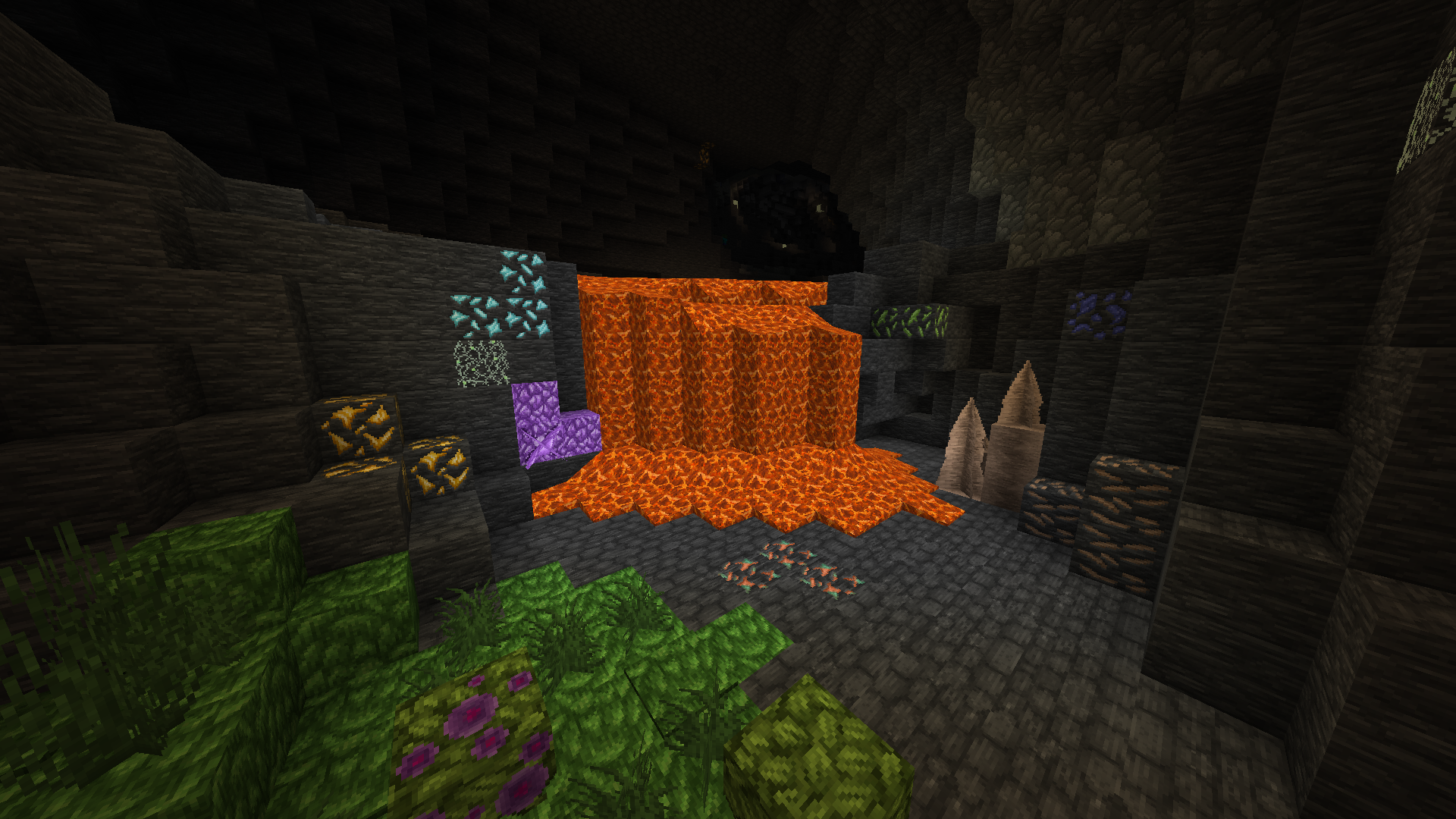 Some looks at cave and other cave blocks