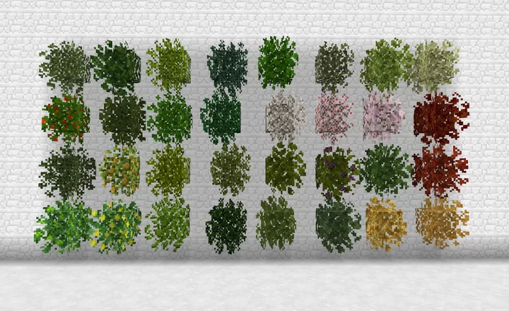 New Leaves Textures with Better Foliage mod