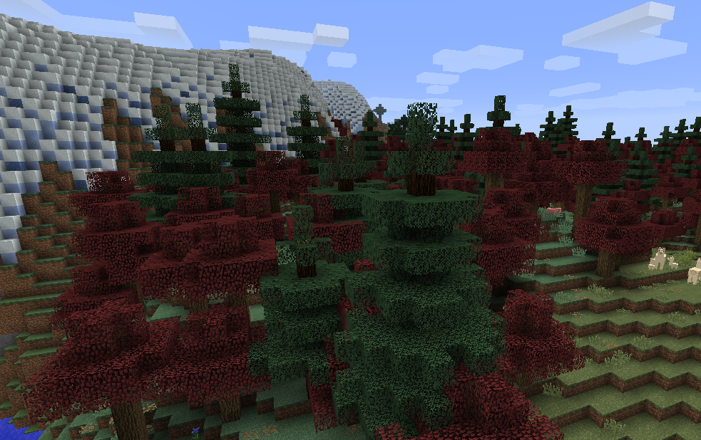 Biomes o Plenty generation for better looking worlds.