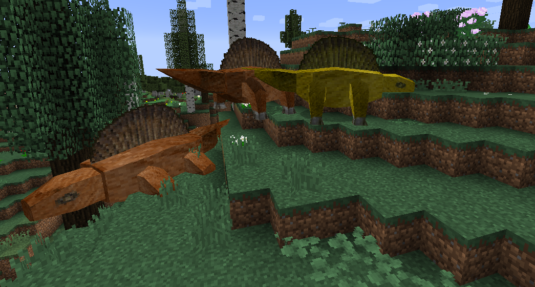 Lots of different mobs, some friendly and some not so much.