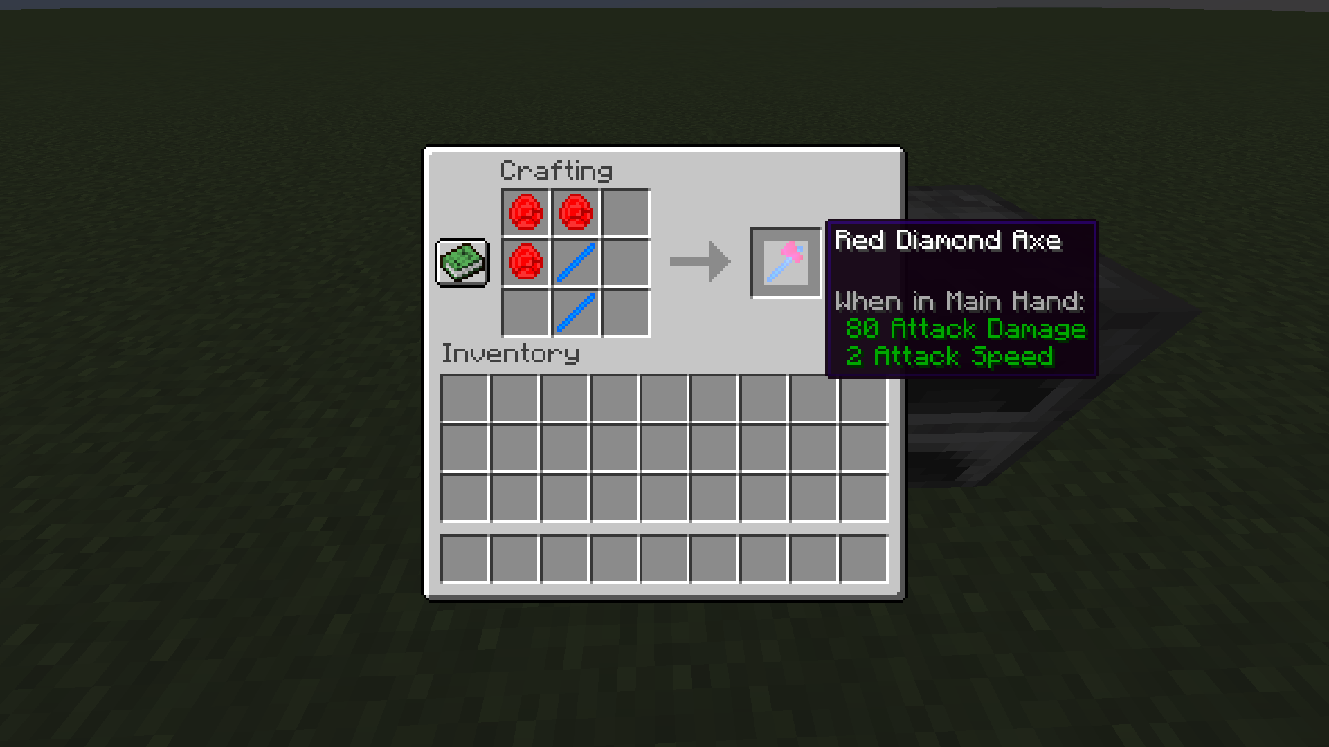 Red Diamond Axe