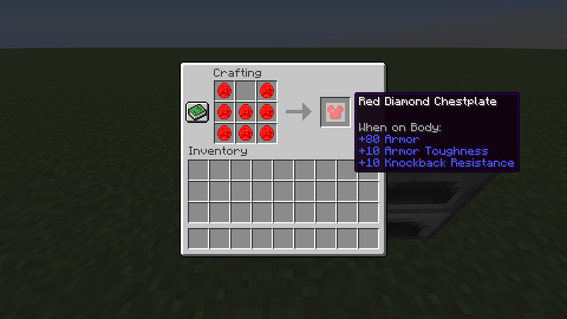 Red Diamond Chestplate