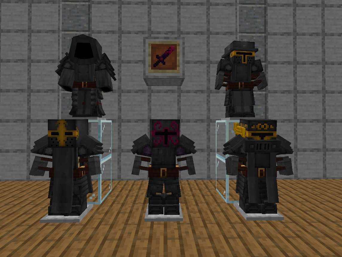 Crimson Blade, Husk and Innominate Armor Variants