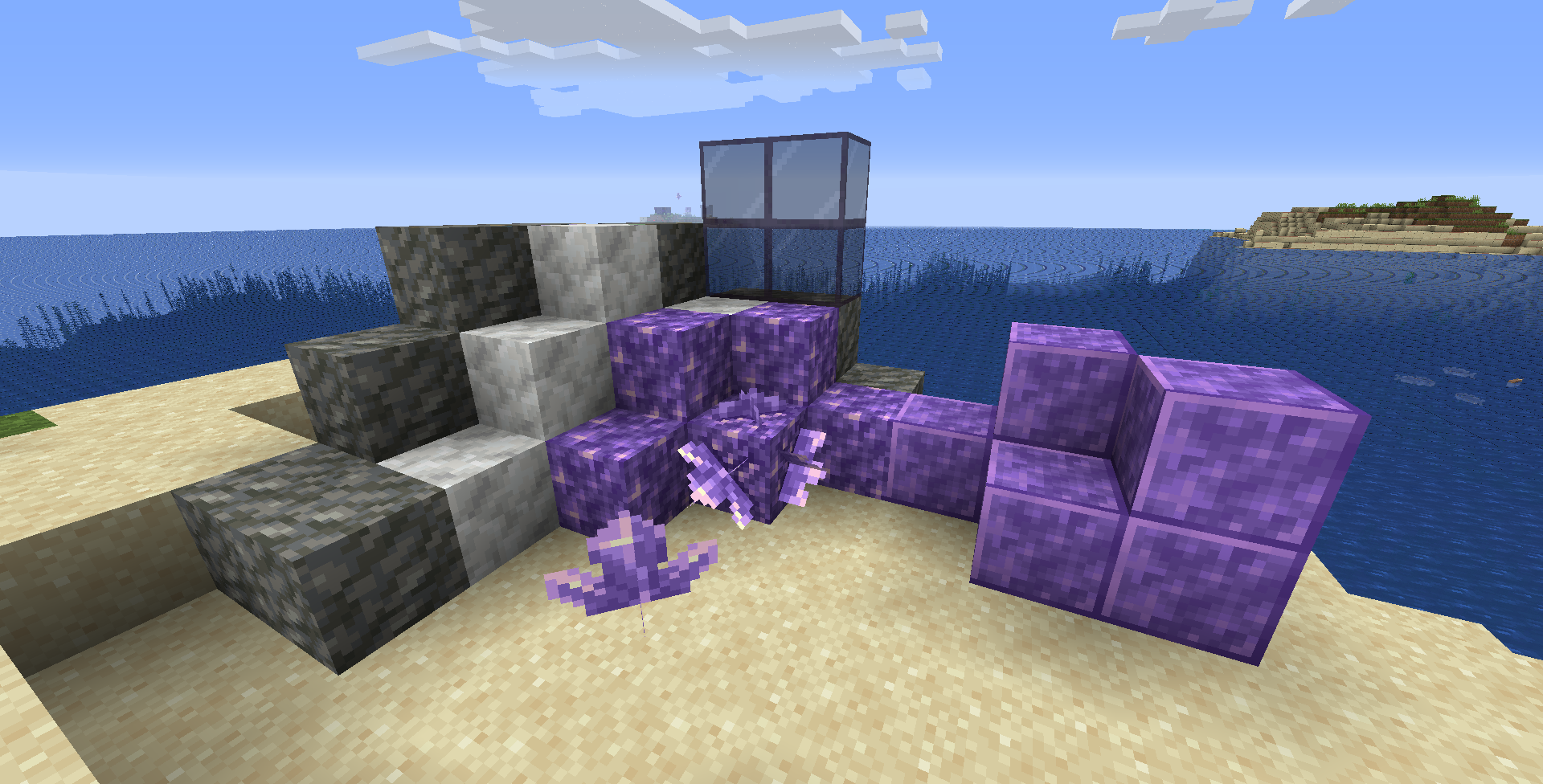 Amethyst Themed Blocks