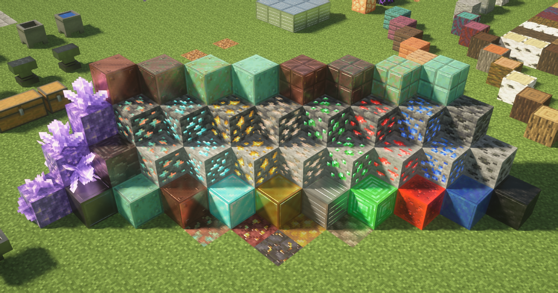 New AVPBR Ores and Oreblocks