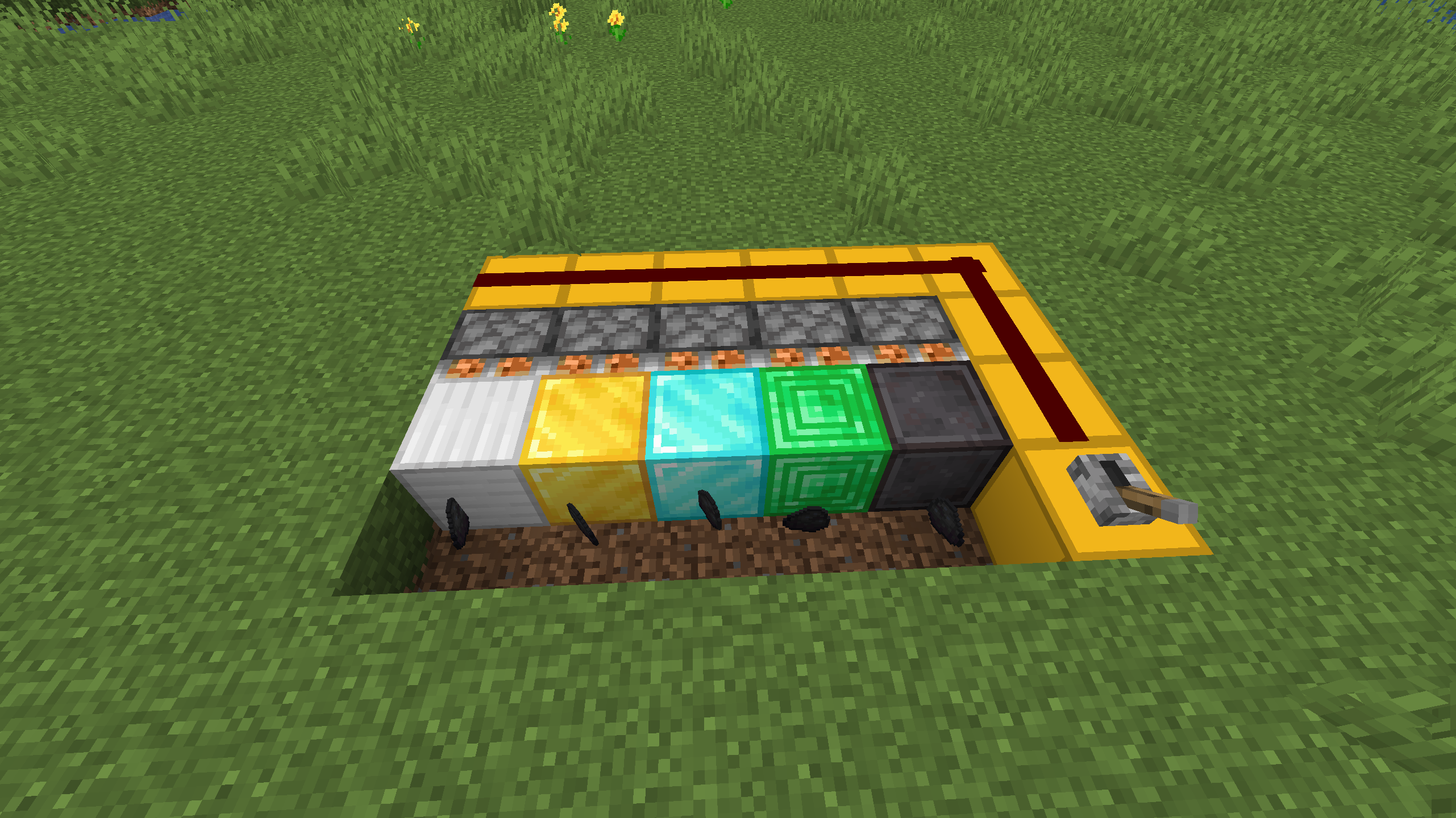 Piston setup