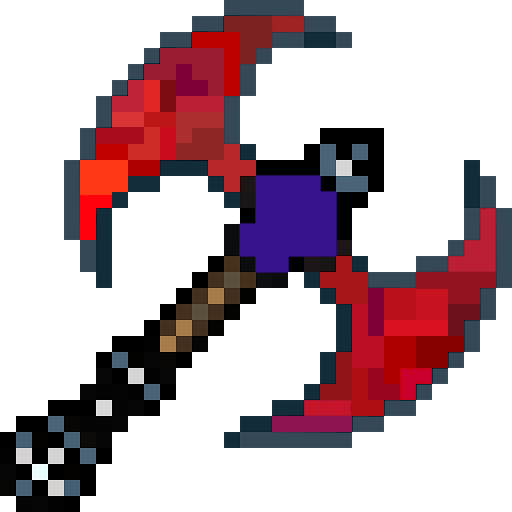 The Mod Super Axe
(in games it burns)