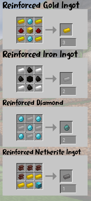 Ore Recipes